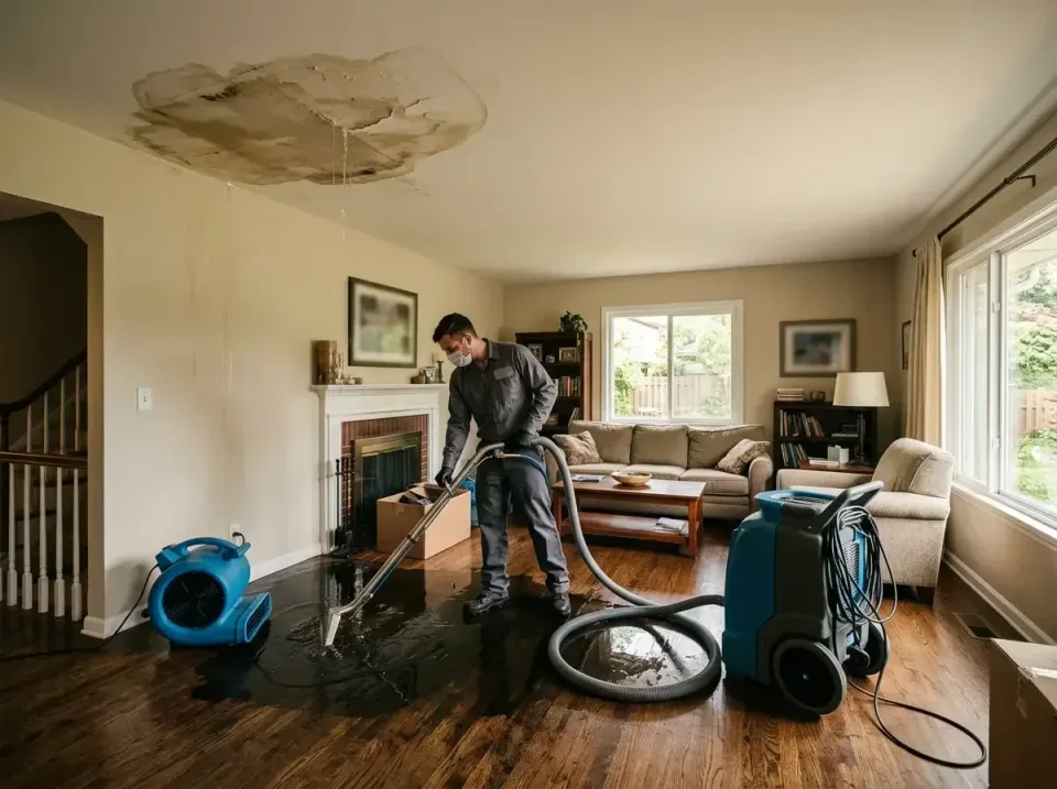 attic-pipe-burst-ceiling-drip-008 — frequently asked questions, Water Damage Restoration & Carpet Care in Whitefish Bay, WI
